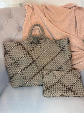 Naghedi Large St. Barths Tote and Pouch